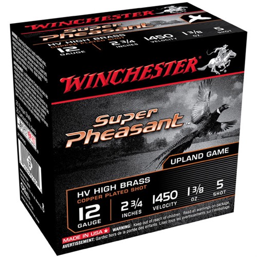 Winchester X12PHV5 12 Gauge 2.75 in 1 3/8 oz 5 Shot High Brass 1450 fps - View 2