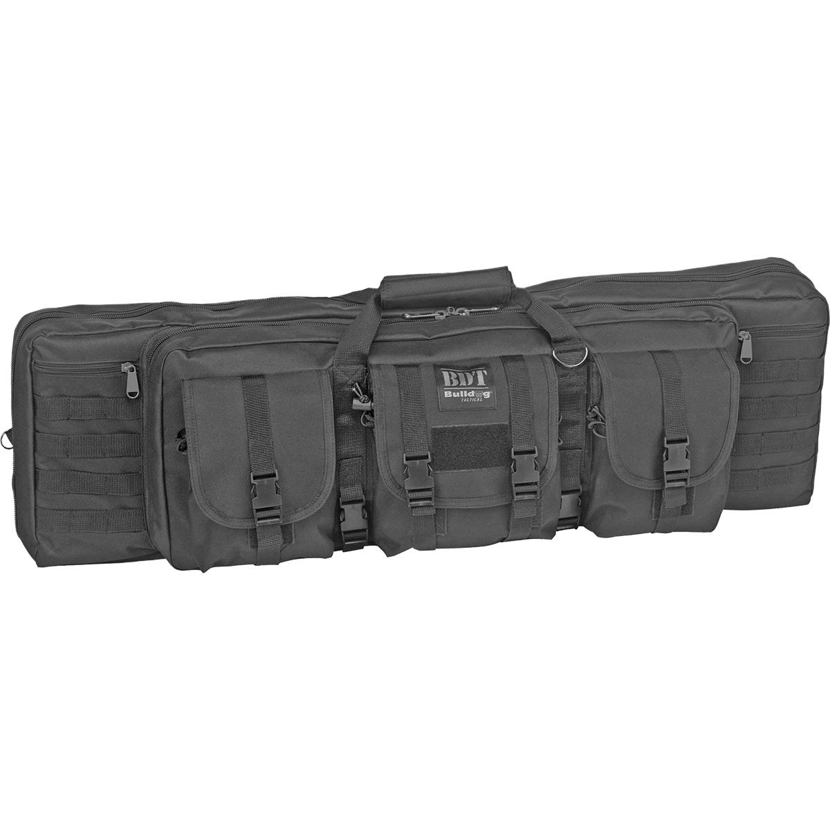 Bulldog BDT40-43B Tactical Rifle Bag 43" Black Nylon 3 Pockets - View 2