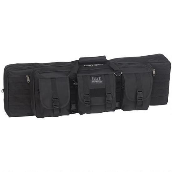 Bulldog BDT60-37B Tactical Double Rifle Bag 37 in Black Nylon - View 2