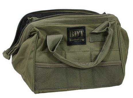 Bulldog BDT405G Tactical Ammo/Tool Bag Green, 10 Pockets, Heavy-Duty Zipper - View 2
