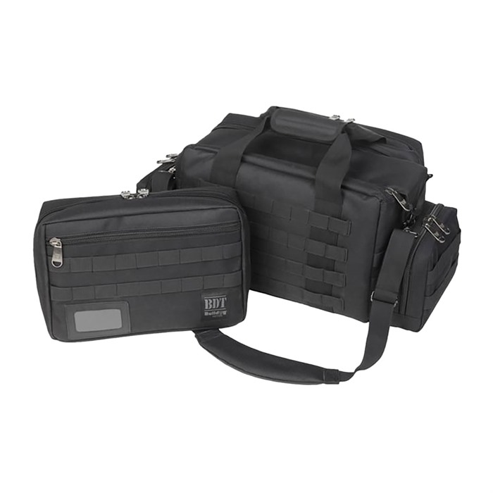 Bulldog BDT930B Tactical Black XL Range Bag 9"x22"x18" MOLLE Pouches - View 2