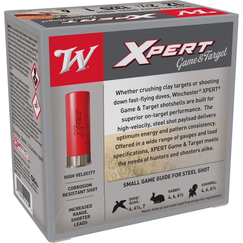 Winchester Ammo Super X Xpert High Velocity 12 Gauge 2.75" 1 oz 1325 fps 6 Shot 25 Bx/10 Cs - View 2
