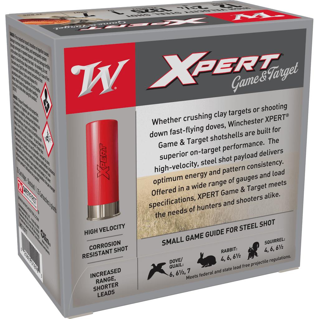 Winchester WE12GT7 Super X 12 Gauge 2.75 in 1 oz 7 Shot 1325 fps 25 Rounds - View 2