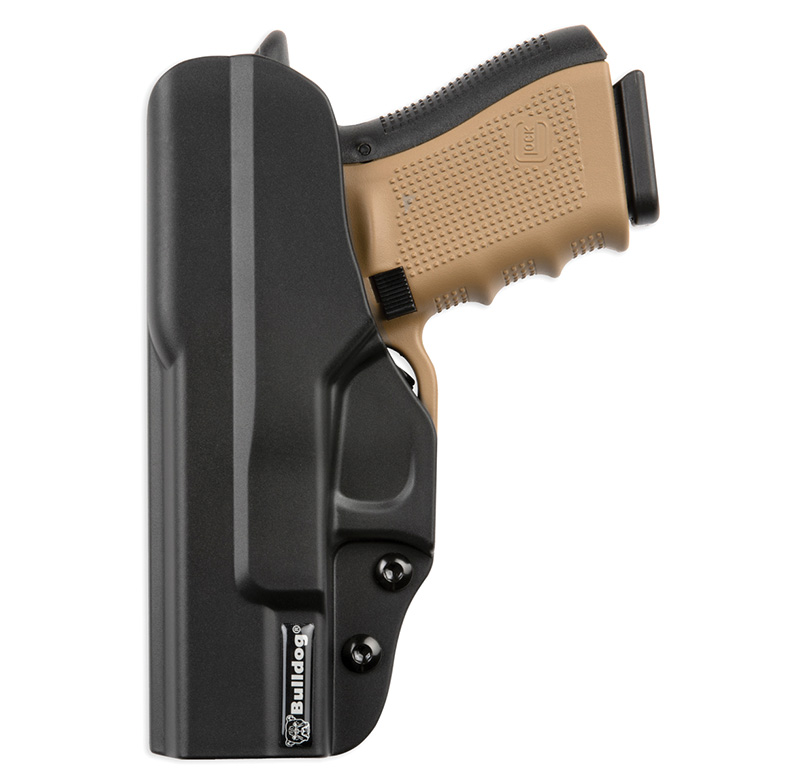 Bulldog PIPG17 IWB Holster Black Polymer Belt Clip Glock 17/22/31 - View 2