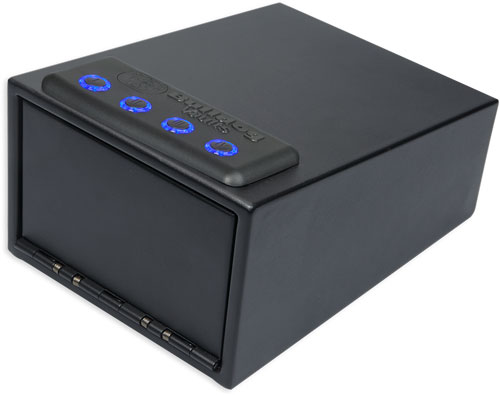 Bulldog BD4030L Magnum LED Quick Access Pistol Vault Black Steel Safe - View 2
