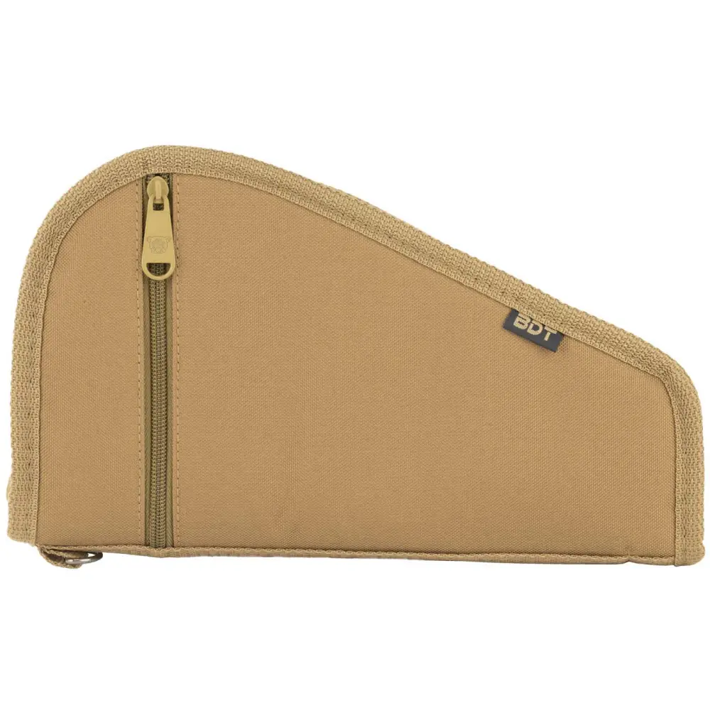 Bulldog BDT620T Deluxe Tan Pistol Case, Water & Heat Resistant, 12"x6" - View 2