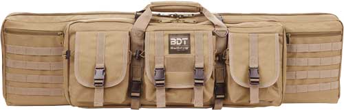 Bulldog Cases & Vaults Deluxe Single Tactical Rifle Case Tan 42in - View 2
