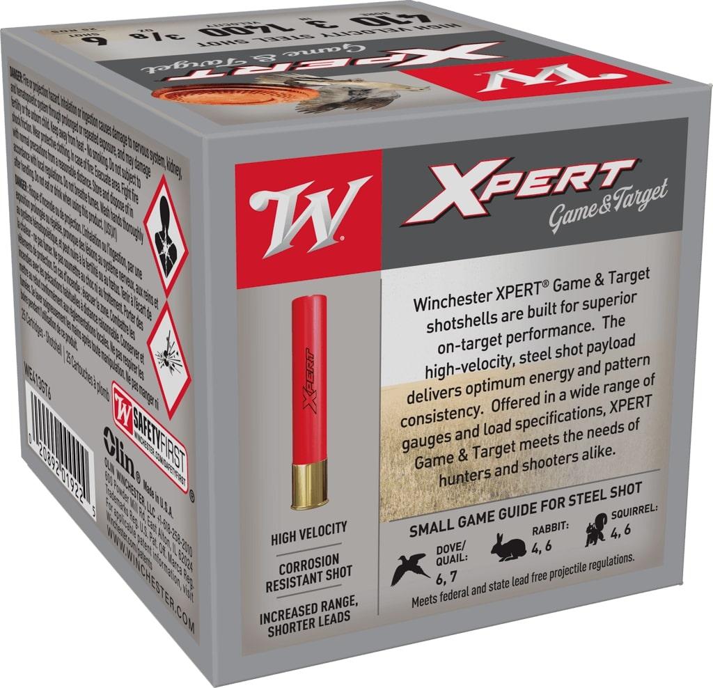 Winchester WE413GT6 410 Gauge 3 in 3/8 oz 1400 fps 6 Shot Shotshells - View 2