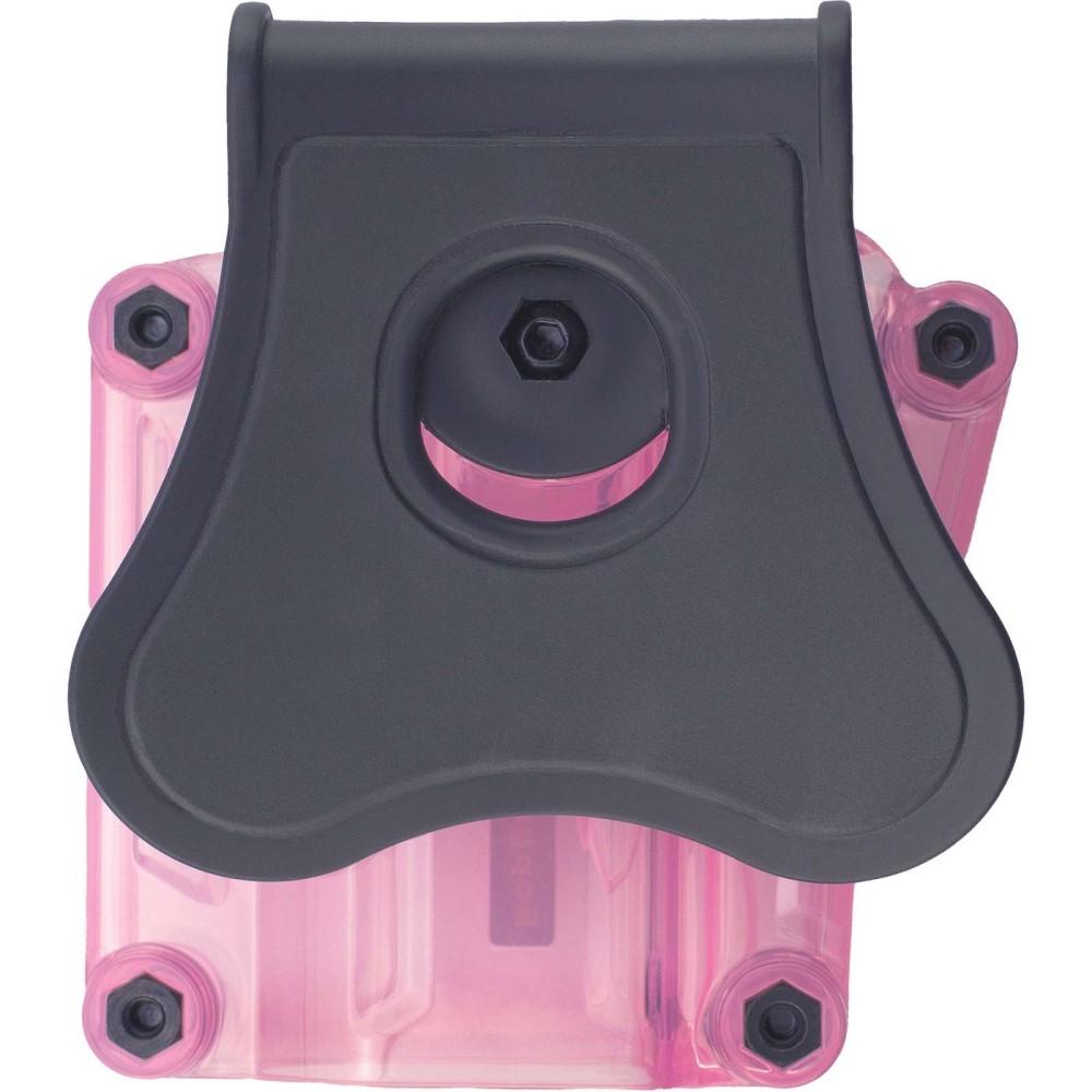 Bulldog MX-006 Holster Pink Polymer Paddle OWB for Semi-Auto Pistols - View 2