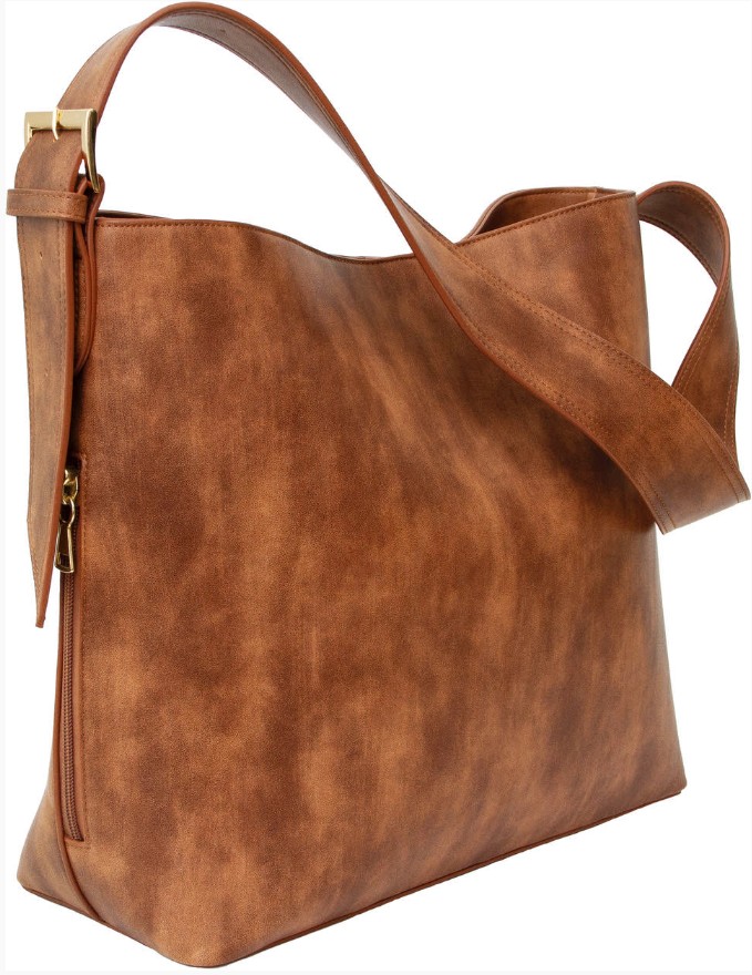 Bulldog BDP-091 Concealed Carry Computer Bag with Holster Distressed Brown - View 2