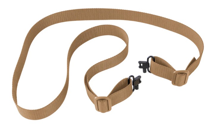 Bulldog BD831 Single Point Sling Tan with Deluxe Locking Swivels - View 2