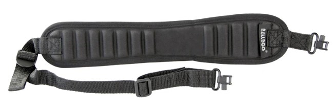 Bulldog BD837 Ribbed Rifle Sling with Deluxe Locking Swivels Black - View 2