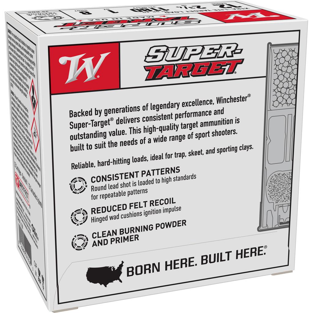 Winchester TRGTL128 12 Gauge 2.75 in 1 oz 8 Shot 1180 fps 25 Rounds - View 2