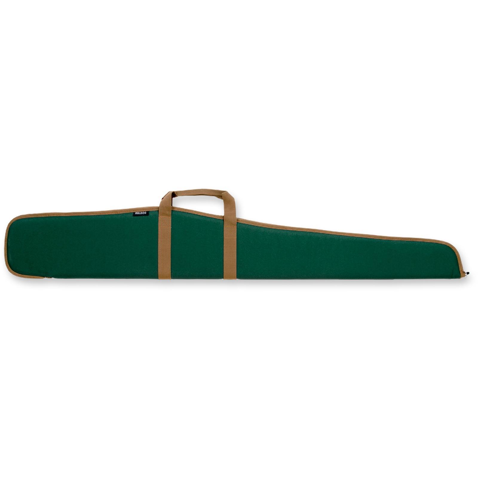 Bulldog BD111 Pit Bull 52" Shotgun Case, Water-Resistant Nylon, Green/Tan, Scratch-Resistant Tricot Lining - View 2