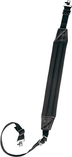 Bulldog BD810S Black Deluxe Padded 1" Rifle Sling with Swivels - View 2