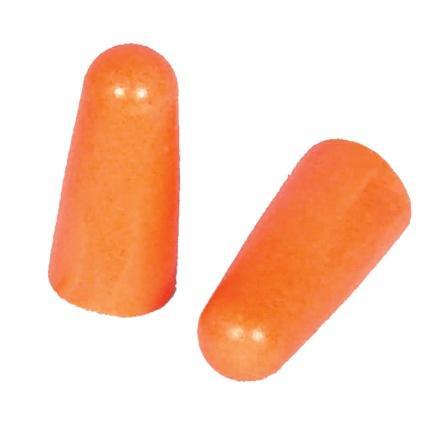 Radians FP8000BP Foam Earplugs 32 dB NRR Uncorded 6 Pair Orange - View 2
