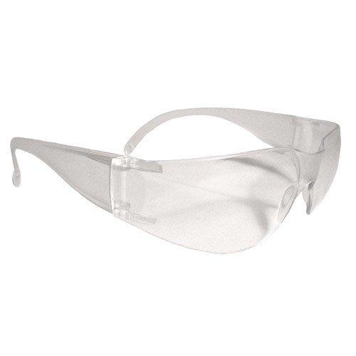 Radians MR0110ID Safety Glasses Clear Polycarbonate Dual Wraparound Lens - View 2