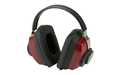 Radians CP0300CS Red Earmuff: Adjustable, Durable, 26dB Noise Reduction, Adult Size, Steel Headband - View 3