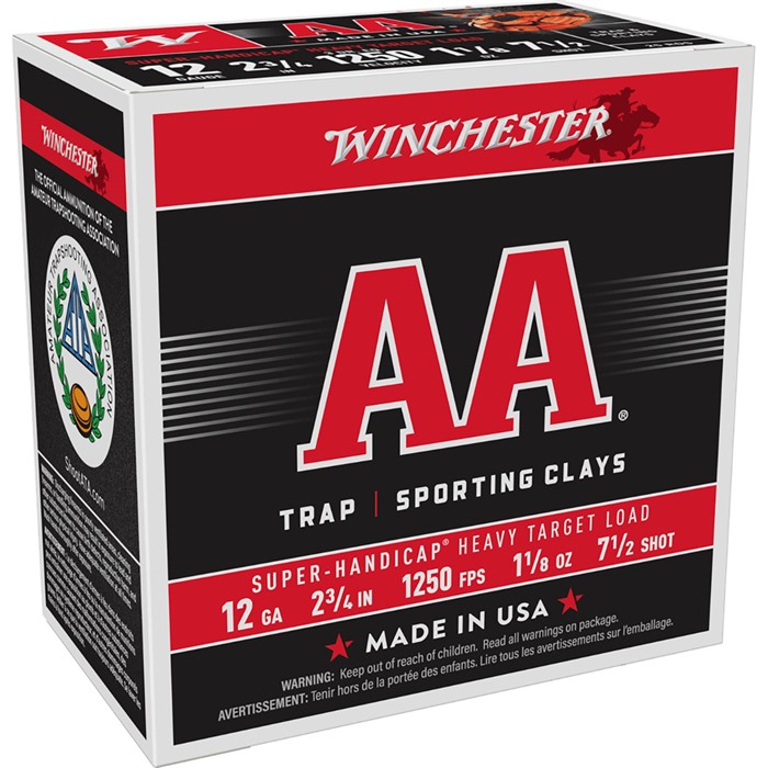 Winchester AAHA127VP 12 Gauge 2.75 in 1 1/8 oz 7.5 Shot 1250 fps - View 2