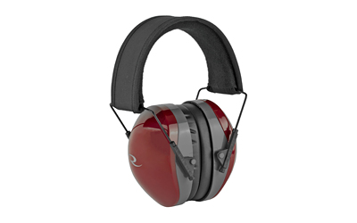 Radians TR0360CS Folding Terminator Earmuff, Red, NRR 29 - View 2