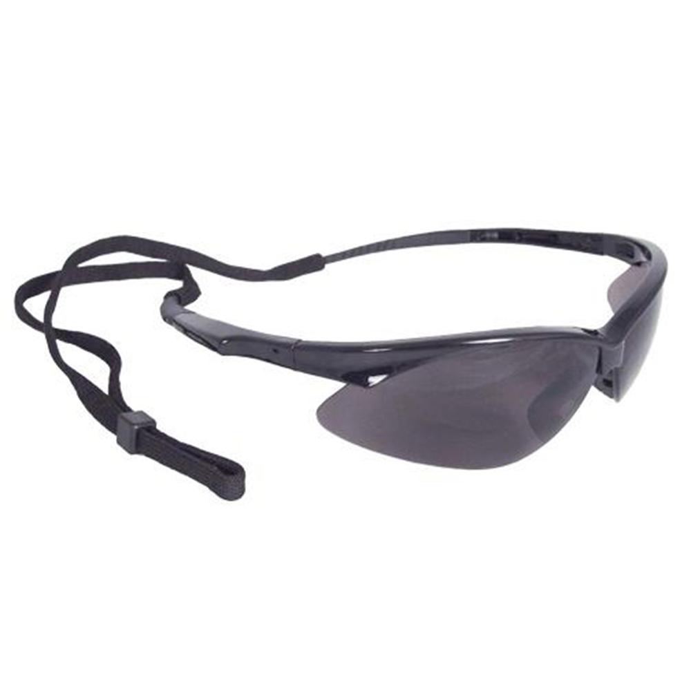 Radians OB120CS Outback Shooting Glasses: Anti-Fog, Smoke Gray Lens, Black Frame, UV Protection, ANSI Z87.1+ Standard - View 2