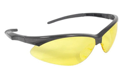 Radians OB140CS Outback Shooting Glasses Adult Amber Lens Anti-Fog Black Frame - View 2