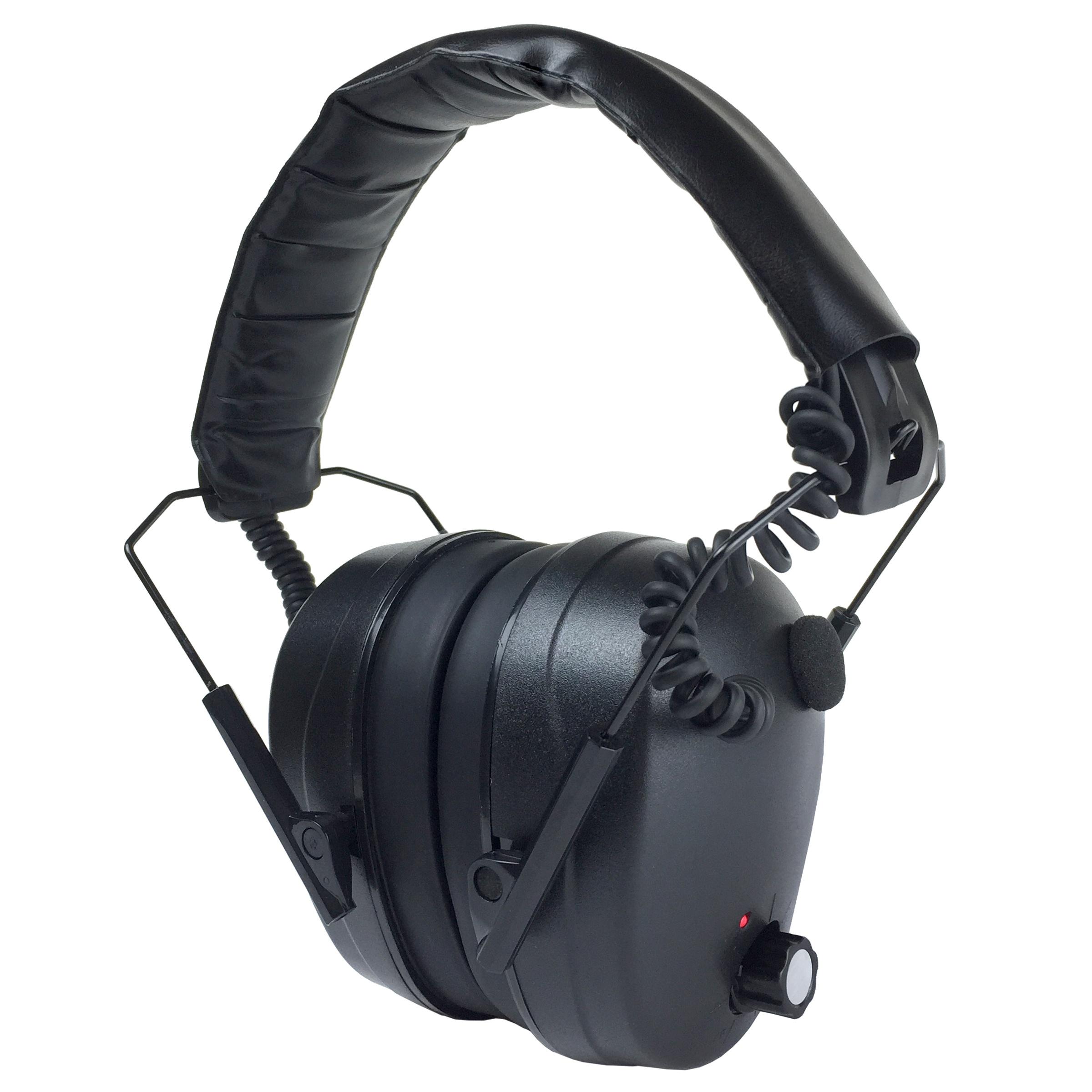 Radians CSE20BX Electronic Earmuff 26 dB Polymer Over Head Black - View 2
