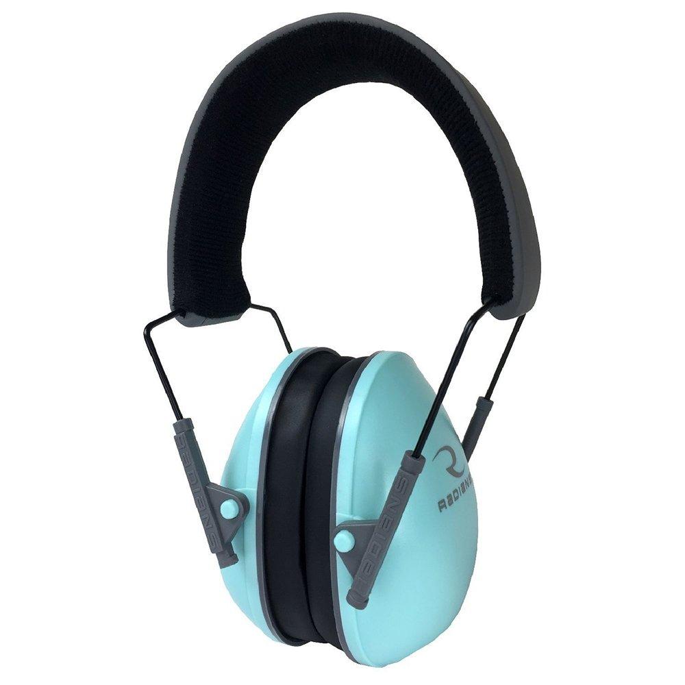 Radians Lowset Ladies NRR21 Ear Muffs - Aqua/Charc - View 2