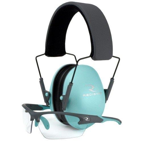 Radians LS0820CKCS G4 Junior Shooting Glasses Clear Lens Charcoal Gray - View 2