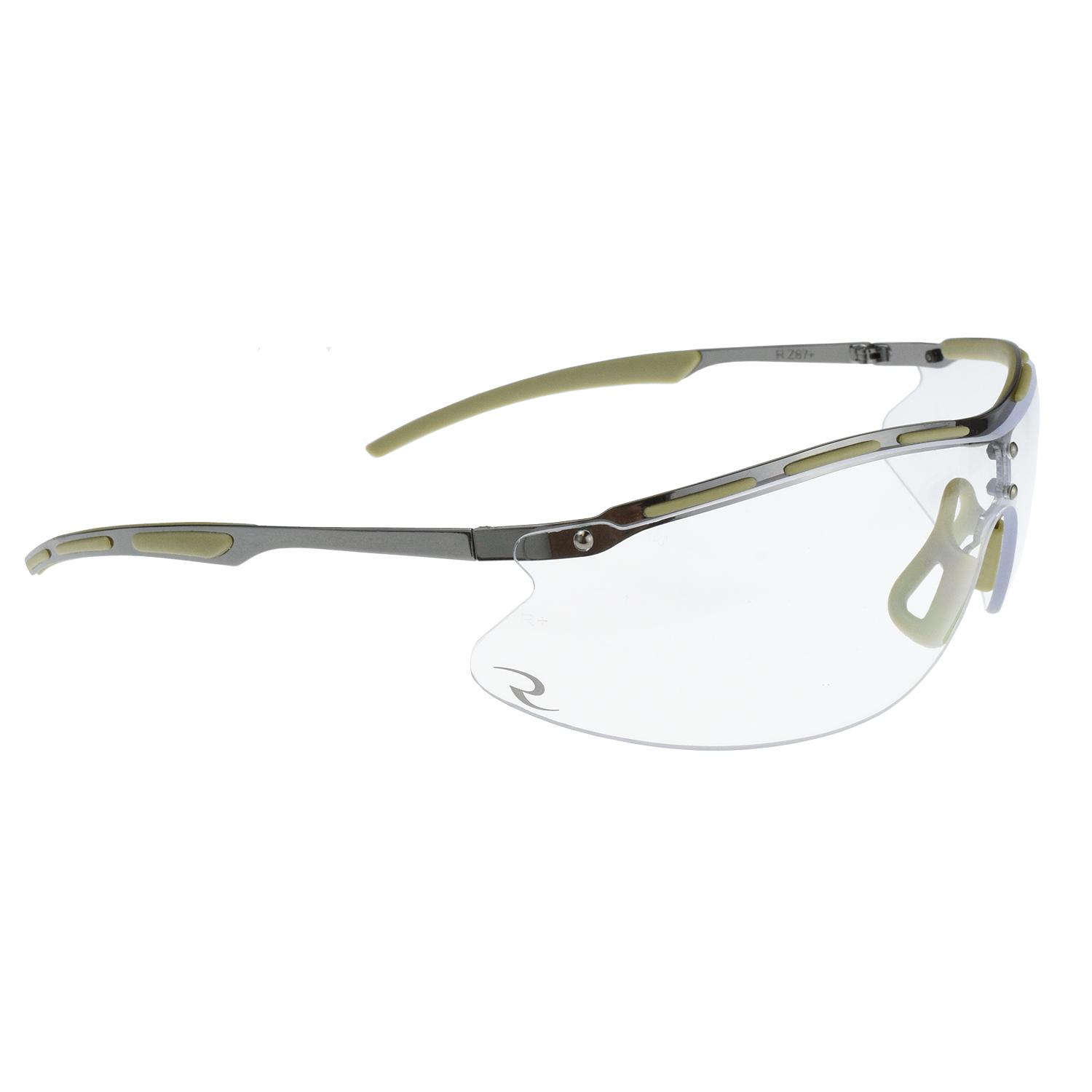 Radians CSB1011CS Bravo Glasses Clear Lens Black Frame Z87.1 Rated - View 2