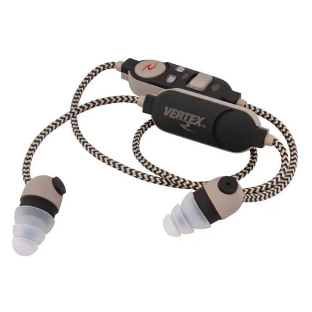 Radians VX-AC40 Vertex Electronic Ear Buds 85 dB Black/Gray Rechargeable - View 2