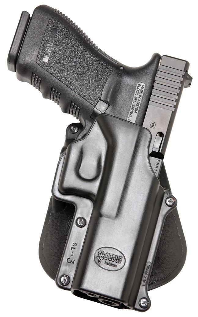 Fobus GL3 Paddle Holster Right Hand for Glock 20/21/37/38/40/41 Black - View 2