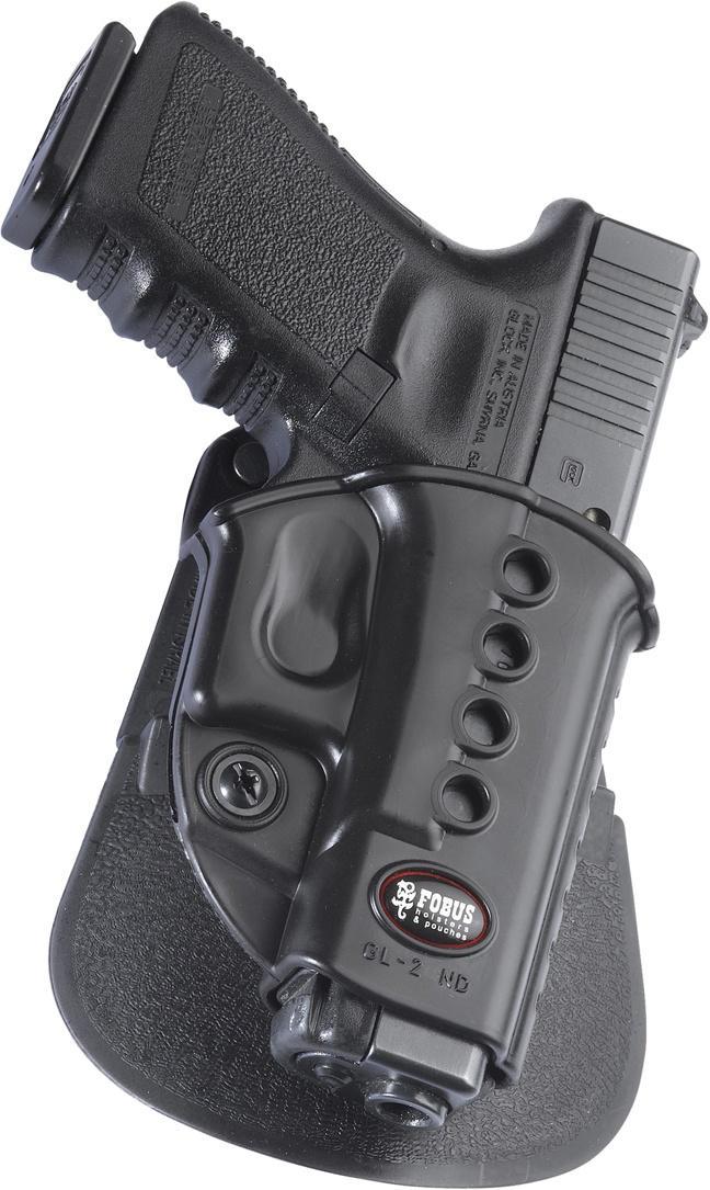 Fobus GL2E2 Evolution OWB Paddle Holster for Glock 17/19/22/23/31/32/34/35 - View 2