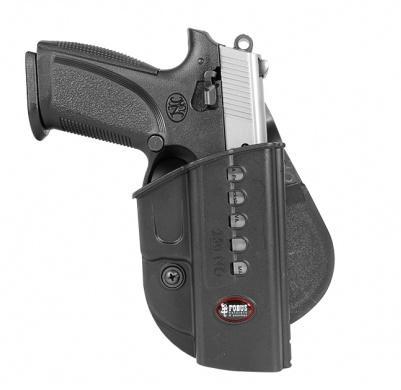Fobus SG250 Evolution OWB Paddle Holster Black Polymer Right Hand Draw - View 2