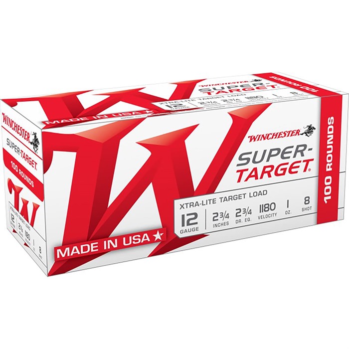 Winchester Xtra-Lite Super-Target 12 Gauge 2.75" 1 oz 1180 fps 8 Shot - View 2
