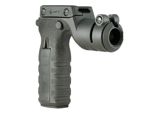 Mission First Tactical RTG Vertical Grip with Torch Holder Black Polymer - View 2