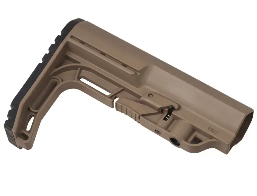 Mission First Tactical BMSSDE Battlelink Minimalist Stock Scorched Dark Earth - View 2