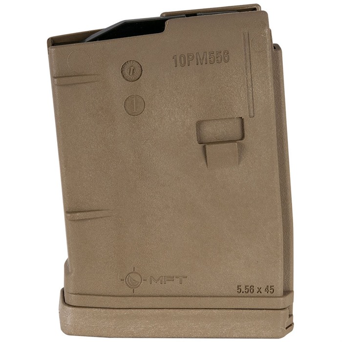 MFT MAGAZINE AR15 5.56X45MM 10RD SCORCHED EARTH POLY - View 2