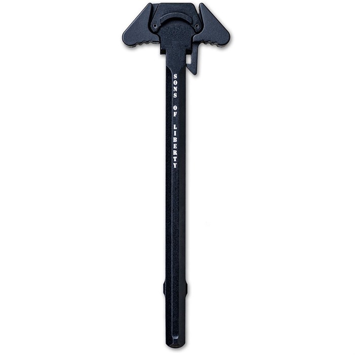Sons of Liberty LCH5.56NL Ambidextrous Charging Handle Black 7075 Aluminum - View 2