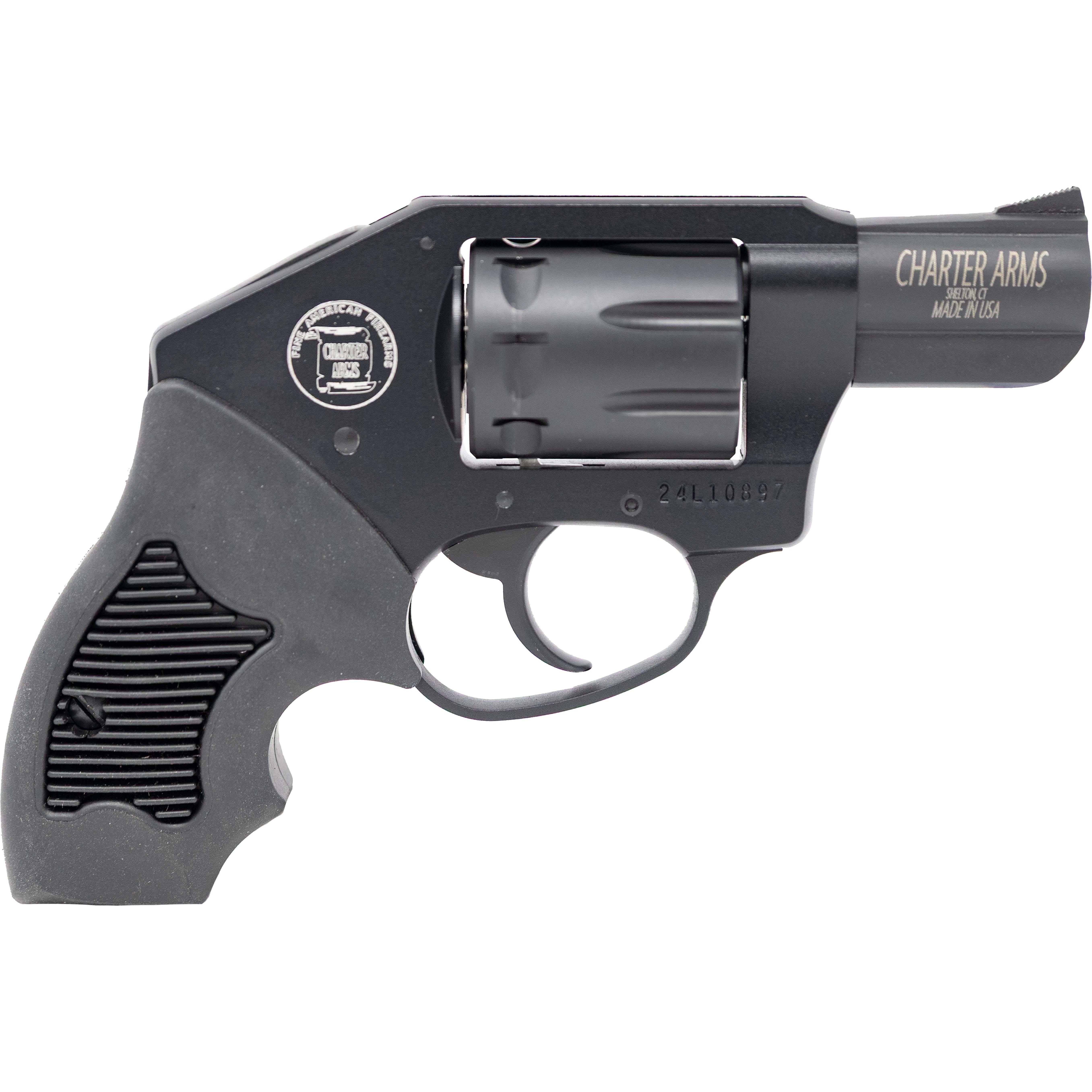 Charter Arms WALKER The Walker 22LR Concealed Hammer/ Shrouded Ejector Rod 8 2 Black Passivate - View 2