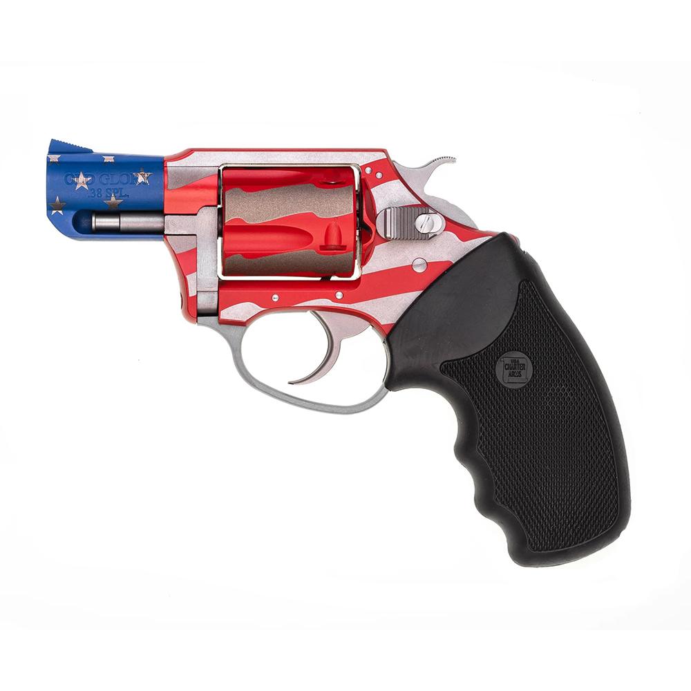 CHARTER ARMS The Old Glory 38 Special 2in 5rd Red White and Blue Revolver - View 2
