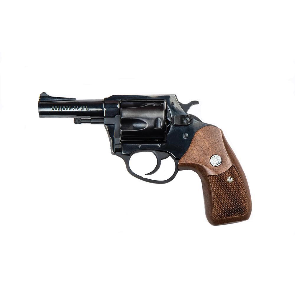 Charter Arms Bulldog Revolver, .44 Special, 3" Blued Carbon Steel, 5-Round Capacity, Rubber Grip, SA/DA Action - View 2