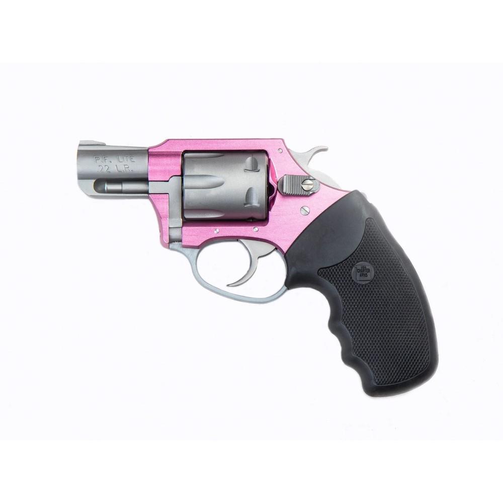 Charter Arms Pink Lady 52230 22 LR 2 in Stainless Steel 8 Shot Revolver - View 2