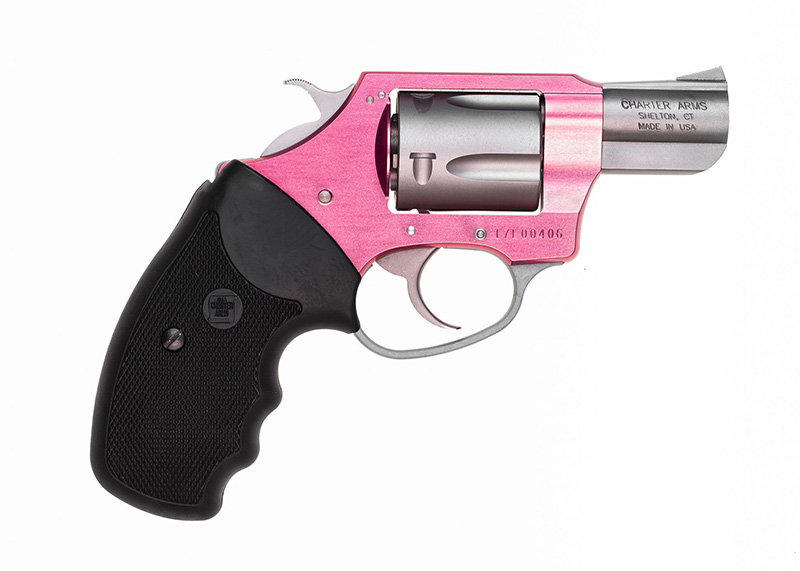 Charter Arms Pink Lady .32 H&R 2 in Pink/Stainless SA/DA 5 Shot - View 2