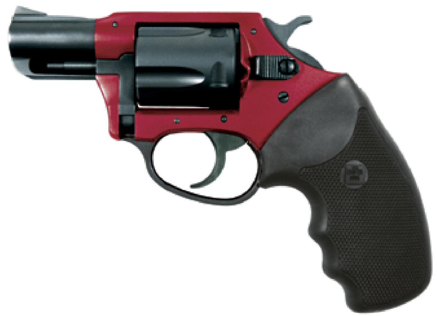Charter Arms Undercover Lite 38 Special Revolver, Lightweight 12oz, 5-Round Capacity, 2-Inch Barrel, Red/Black Finish, 53824 - View 2