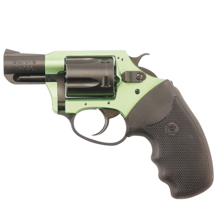 Charter Shamrock 53844 .38 Special Revolver 2" Barrel Green/Black 5-Round - View 2