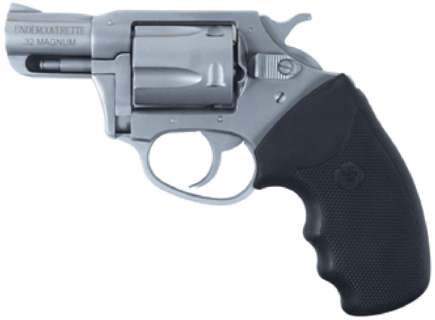 Charter Arms Undercoverette .32 H&R Mag Revolver, Stainless Steel, 2-Inch Barrel, 6-Round Capacity, Adjustable Sights - View 2