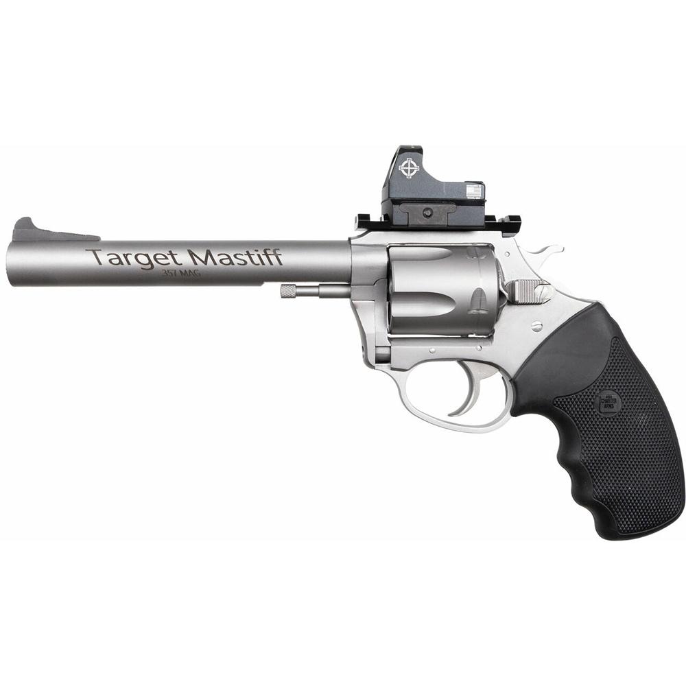 Charter Arms Target Mastiff 357 Mag 6 in Stainless Double Action 5 Shot - View 2