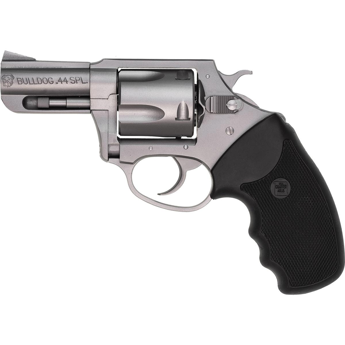 Charter Arms Bulldog 44 Special 2.5 in Stainless Steel 5 Shot SA/DA - View 2