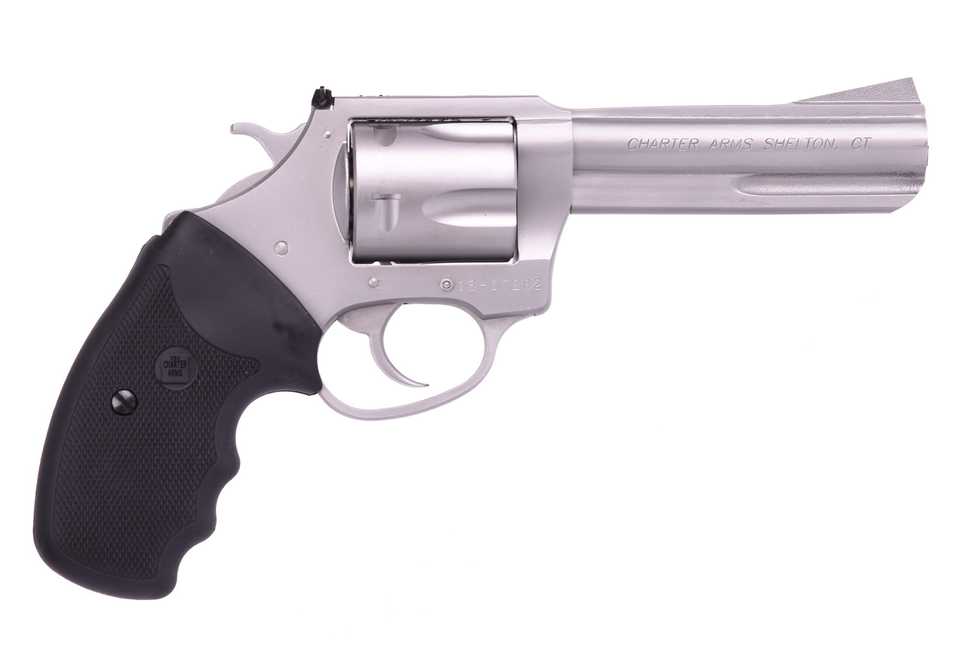 Charter Arms 79942 Pitbull Large 9MM Luger 5 Shot 4.20" Matte Stainless - View 2